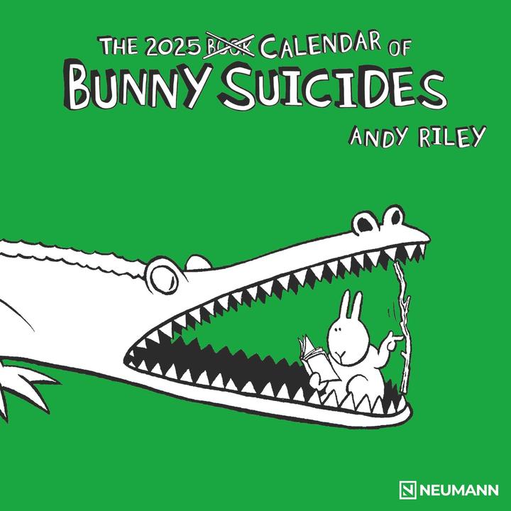 Image du produit Neumann N NEUMANNVERLAGE - Bunny Suicides 2025 Brochure Calendar, 30x30cm, Wall Calendar with funny (30 x 30 cm)