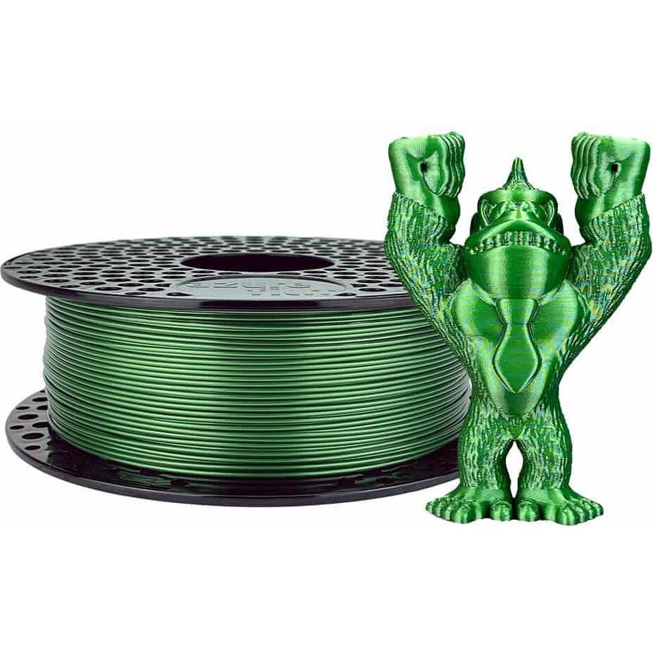 AzureFilm Filament PET-G PEARL, 1.75mm, 1kg, grün (PETG, 1.75 mm, 1000 g, Grün), 3D Filament, Grün