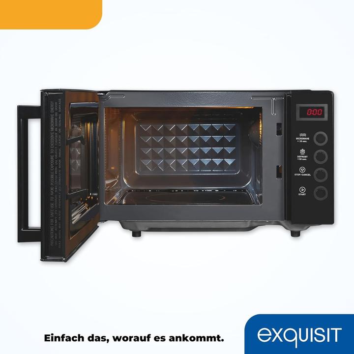 Actual product image Exquisit MW7020-F-030DI, black (20 l)