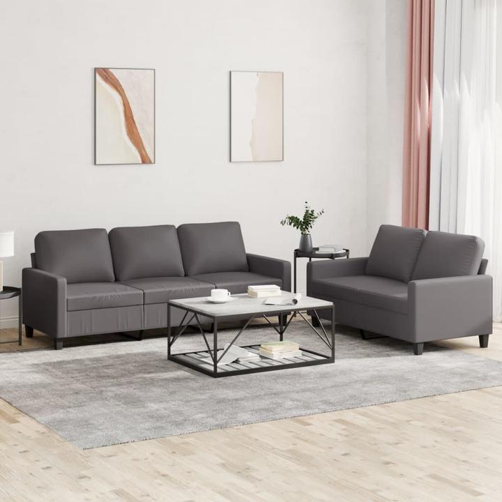Actual product image vidaXL Sofagarnitur (2 person sofa, 3-seater, Upholstery set)