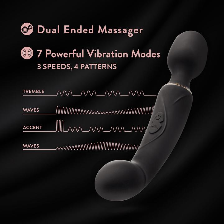 Produktbild Blush Gia DoppelVibrator Schwarz