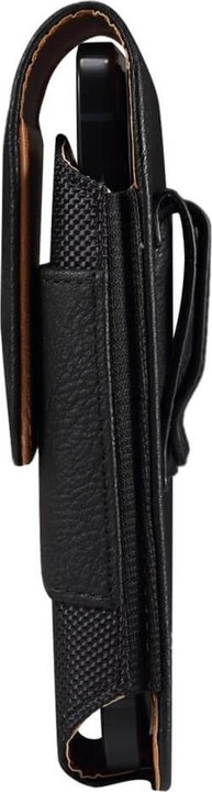 Immagine prodotto Cover-Discount Nylon - Borsa da cintura in pelle con tasca per carte di credito nero / L