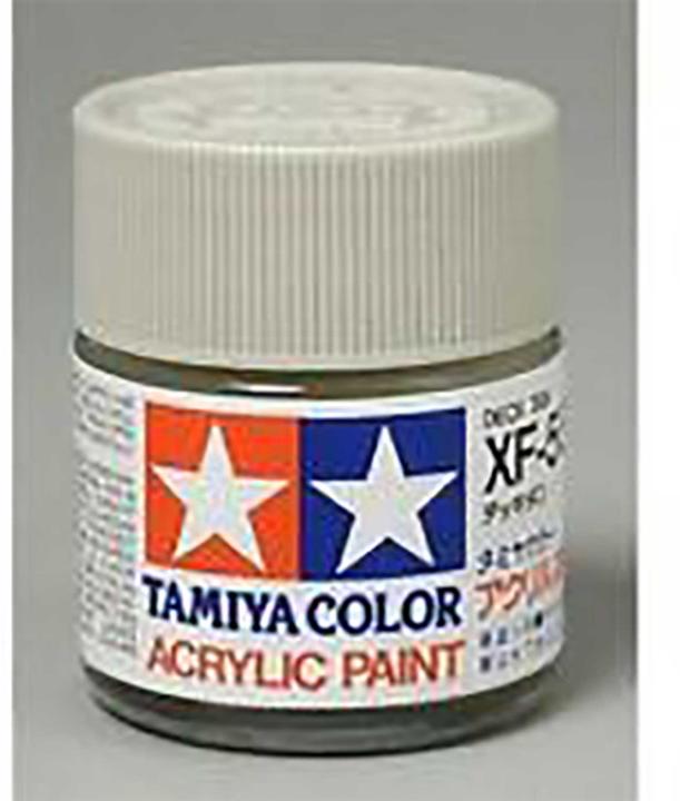 Actual product image Tamiya XF-55 Deck Tan (Light Brown) matte 23ml