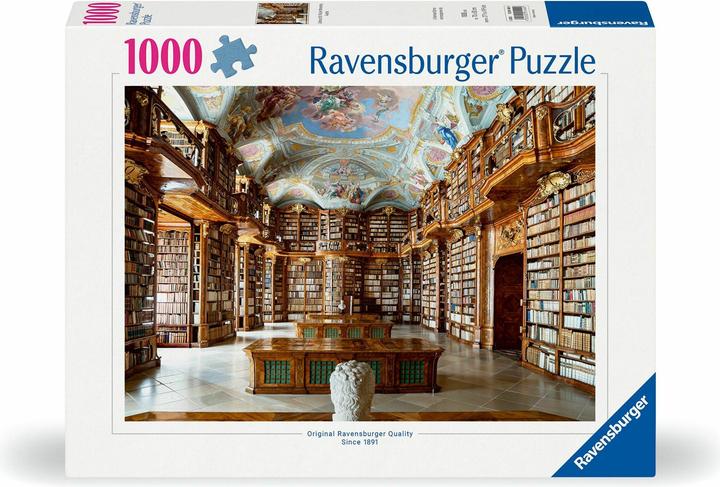 Ravensburger Adult puzzle 1000 Teile - Library at St. Florian Monastery, Austria (1000 Teile)