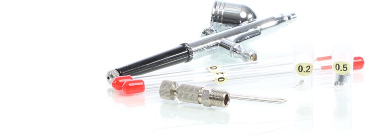 Actual product image Wiltec Airbrush Gun Type 130T double action function