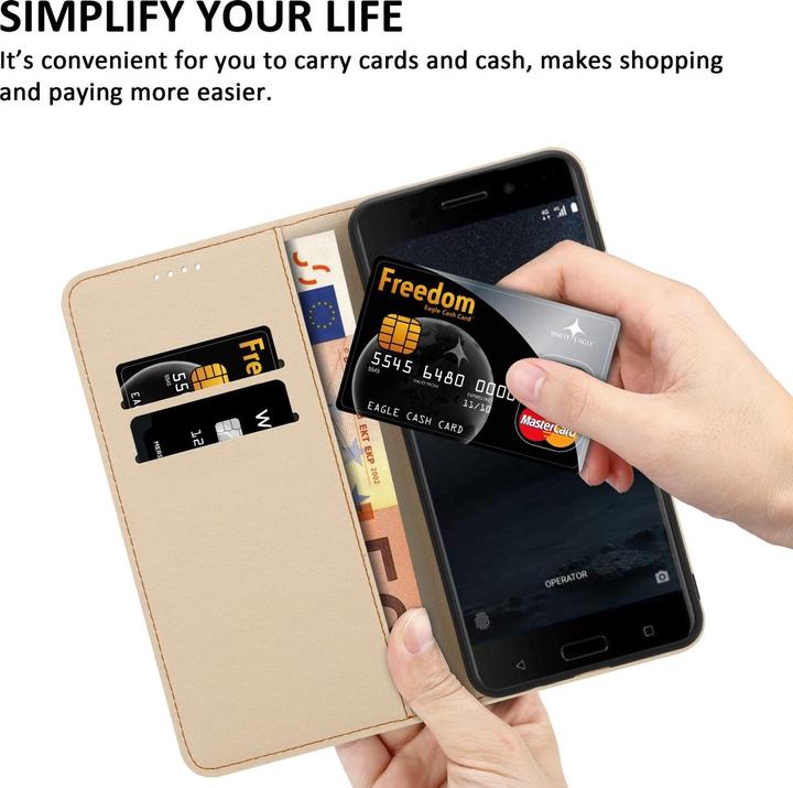 Produktbild Cadorabo Book Hülle mit Print für Nokia 6.1 (Nokia 6.1)