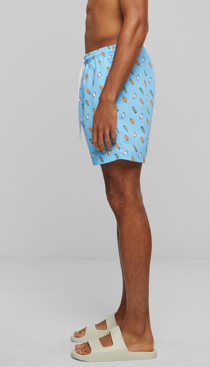 Actual product image Urban Classics Pattern Swim Shorts (XS)