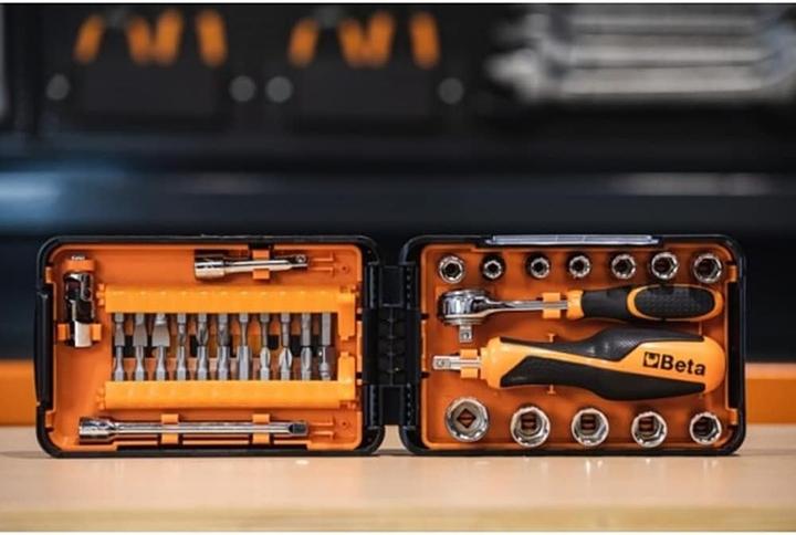 Actual product image BETA 009000947 Hexagon socket spanner set 28 pieces