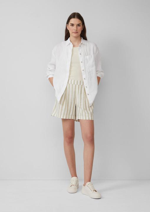 Produktbild S.Oliver Hose Shorts aus Leinenmix mit Eingrifftaschen (48)