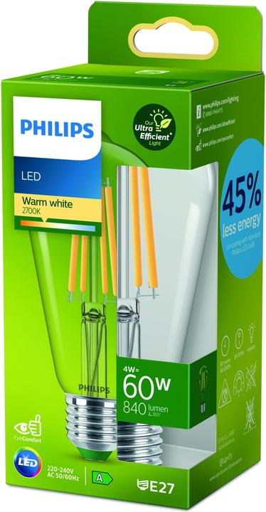 Image du produit Philips LED Classic (E27, 4 W, 840 lm, 1 x, A)