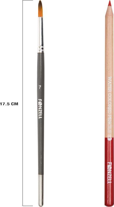 Produktbild Fonzell Farbstifte Creative Aquarelle (12x)