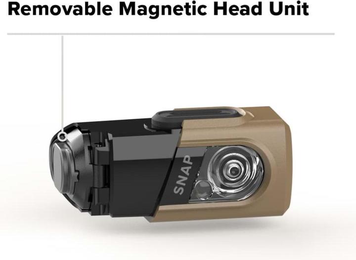 Produktbild Princeton Tec Headlamp Flashlight LED Snap 450 RW Solo MultiCam