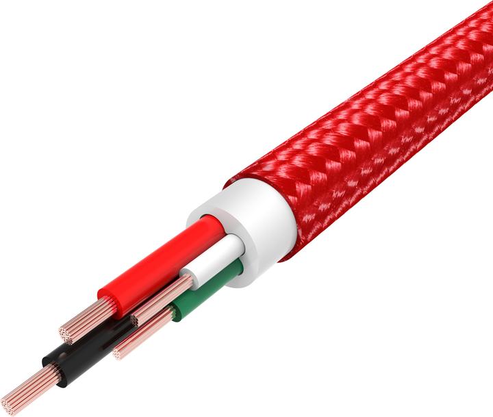 Image du produit PhoneLook Câble chargeur (50cm) USB-C vers USB-C Nylon (0.50 m)