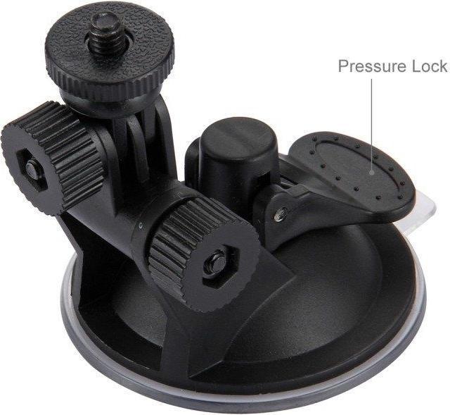 Actual product image Puluz Glass car holder for GOPRO Hero, DJI Osmo Action PU51