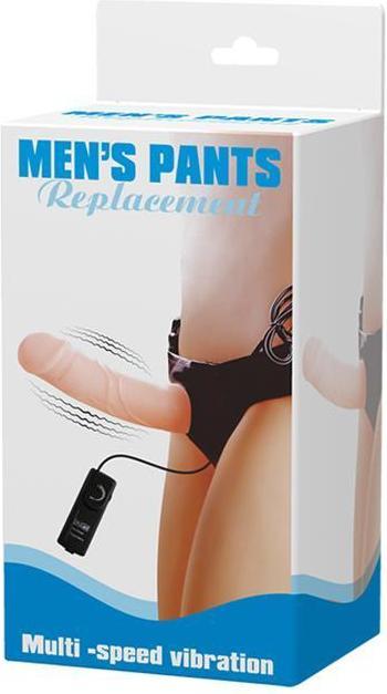 Actual product image Debra Strap-on Dildo with Vibrating Hollow Dildo For Men