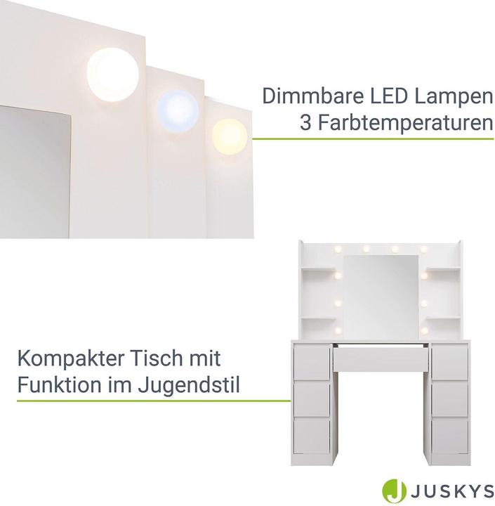 Produktbild Juskys Malia (107 x 40 x 140 cm)
