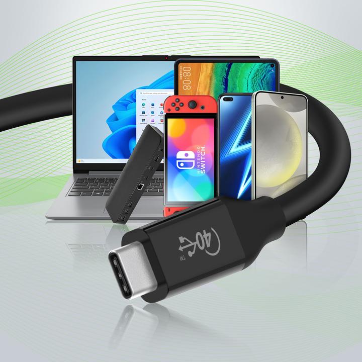 Productafbeelding Belkin USB C - USB C (0.80 m, USB 4.0, 100 W)