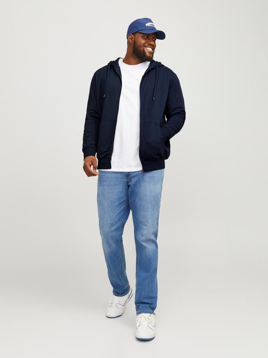 Immagine prodotto Jack & Jones Felpa con cappuccio Full Zip Plus Size (XXL)