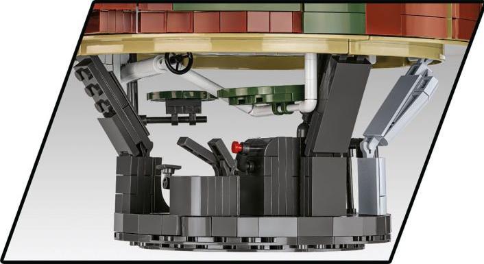 Actual product image Cobi HCWWII Armoured Fighting Vehicle VI Tiger (Sd.Kfz 181)