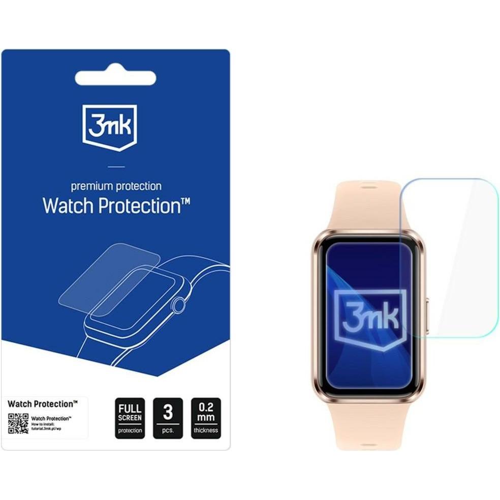 3Mk Trasparente - Watch Protection Arc (3 Pack) - Huawei Band 11 - Clear, Accessori Per Smartwatch,