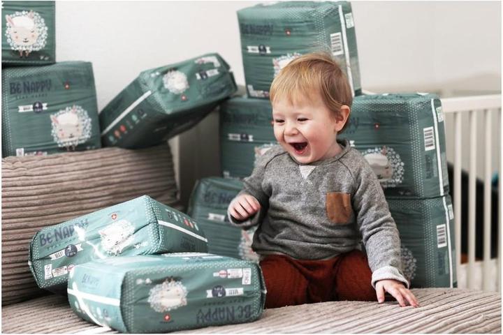 Actual product image Be Nappy Diaper (Size 3, Monthly box, 176 Piece)