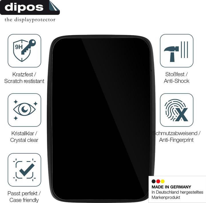 Actual product image Dipos Anti-Shock Screen Protector Clear