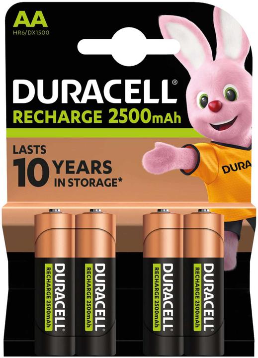Duracell Recharge Ultra (4 pcs, AA, 2500 mAh)