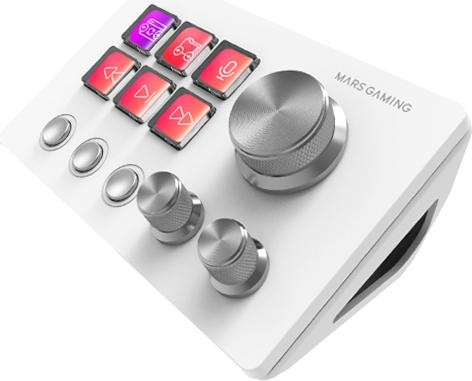 Actual product image Mars Gaming Console De Streaming Msd-Two (Blanc) (Mac, Windows)