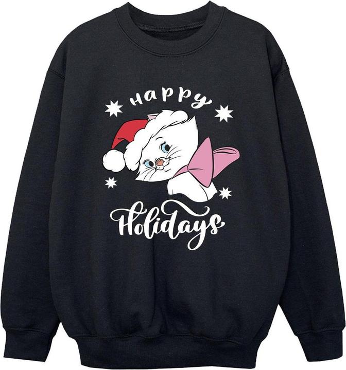 Actual product image Disney Boys The Aristocats Happy Holidays Sweatshirt (152, 158)