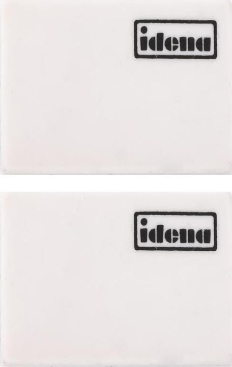 Actual product image Idena Eraser white 2s