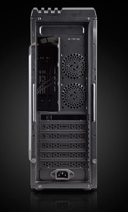 Actual product image Chieftec UE-02B Computer case - Computer case (Mini-Tower, PC, Metal, Micro-ATX, Black) (mATX, Mini-ITX)