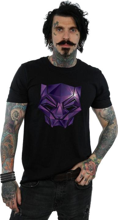 Produktbild Avengers Infinity War Black Panther Geometrisches TShirt (S)