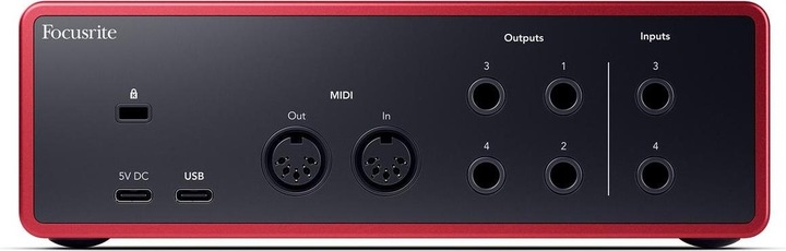 Image du produit Focusrite Interface audio Scarlett 4i4 - 4ème génération (USB)