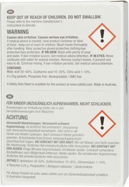 Nutritional values and ingredients Sage the Descaler