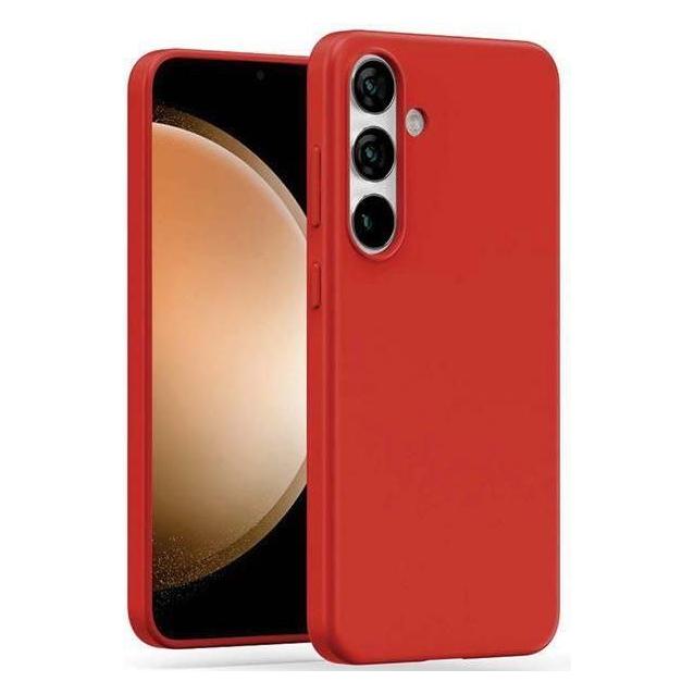 Mercury Soft Sam S23 FE S711 czerwony/red (Samsung Galaxy S23 FE), Smartphone Hülle, Rot
