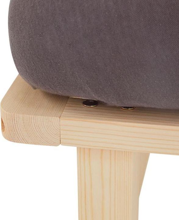 Produktbild Homestyle4u Palettenbett mit Lattenrost (100 x 200 cm)