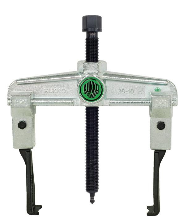 Actual product image Kukko Puller series 20-S 2-arm external clamping w.160mm clamping d.150mm mechanical spindle narrow hooks