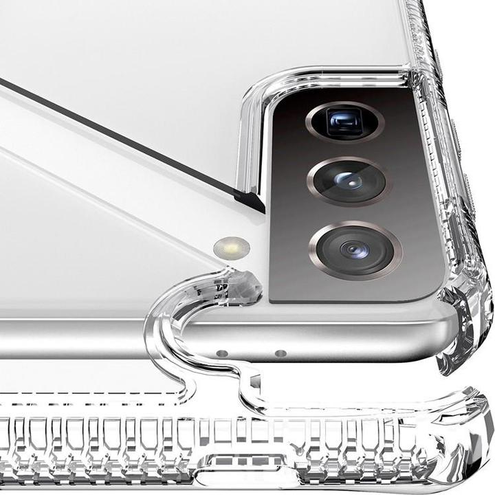 Actual product image Itskins Drop-Protection Cover HYBRID CLEAR transparent (Samsung Galaxy S21)