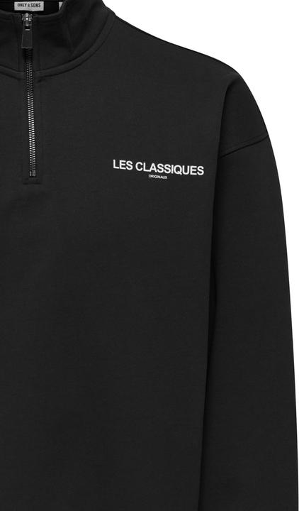 Produktbild Only & Sons Sweatshirt ONSLES CLASSIQUES Pullover Troyer (S)