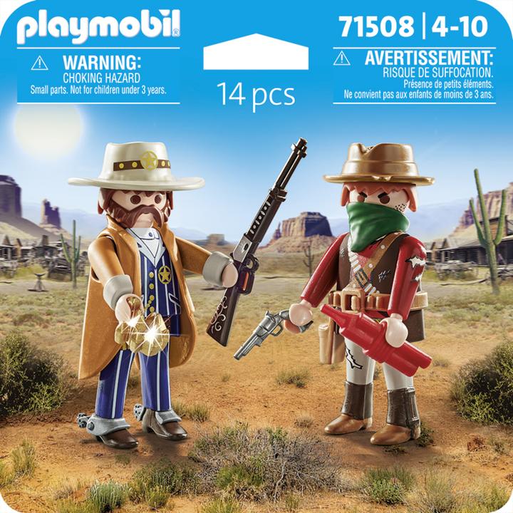 Produktbild Playmobil DuoPack Bandit und Sheriff (71508)