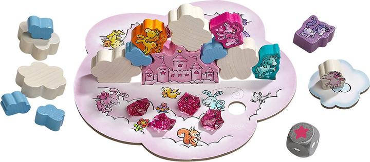 Actual product image Haba Einhorn Glitzerglück Die Wolkenstapelei (German)