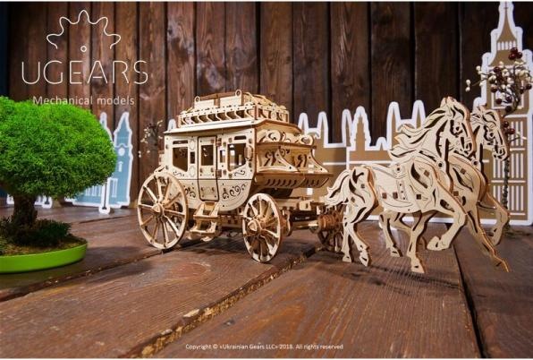 Immagine prodotto Ugears Carrozza trainata da cavalli