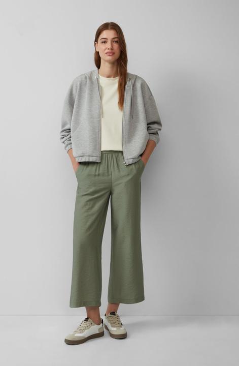 Actual product image S.Oliver Hose Strukturierte Culotte mit Elastikbund und Eingrifftaschen (40)