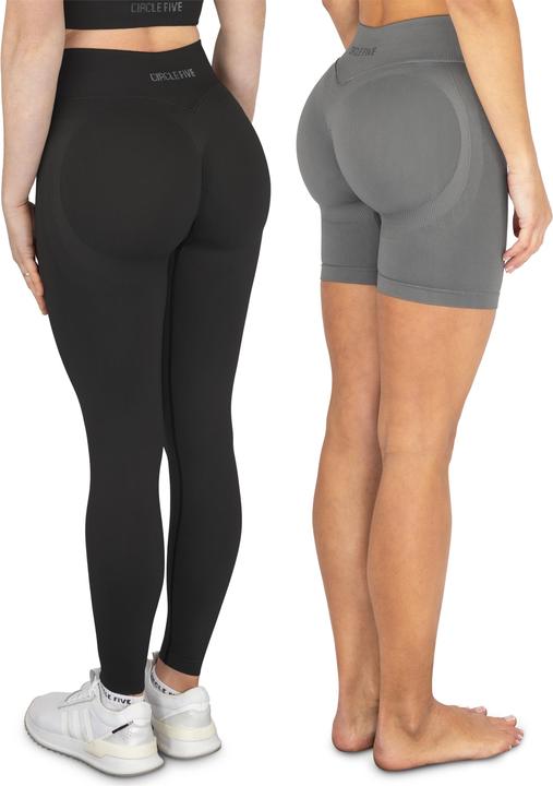 Produktbild Circle Five Scrunch Shape Set (Push-Up Shorts und Push-Up Leggings) (M, S, XL)