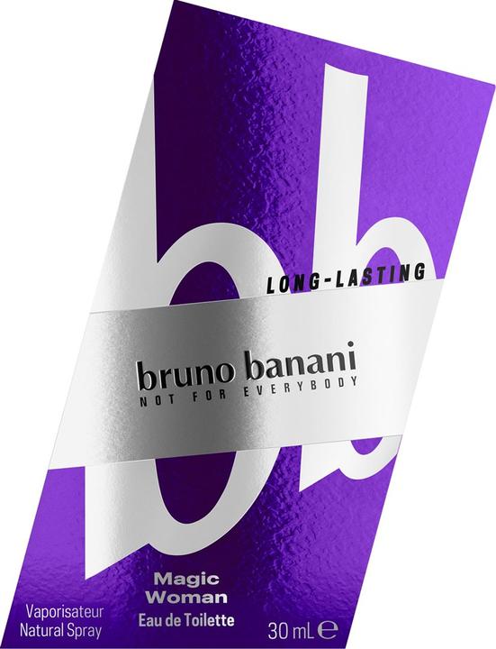 Actual product image Bruno Banani Magic Woman Eau de Toilette (re) Vapo 30 ml (Eau de toilette, 30 ml)