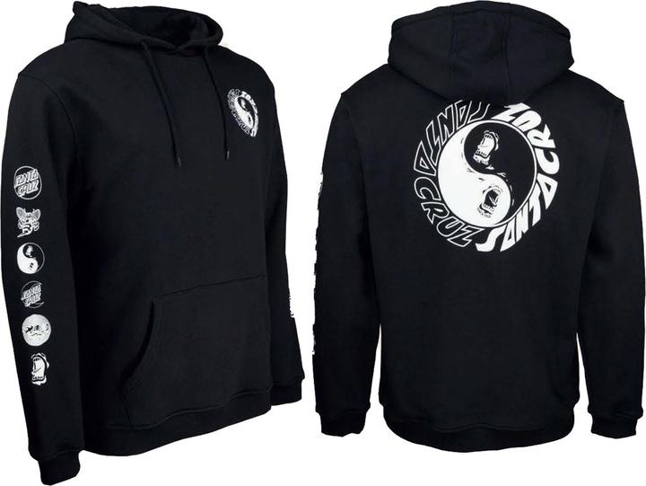 Santa Cruz Scream Ying Yang Hoodie Organics (S)