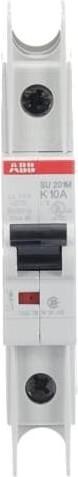 Actual product image ABB SU201M-K10 Automatic circuit breaker K-Char., 10kA, 10A, 1P UL489