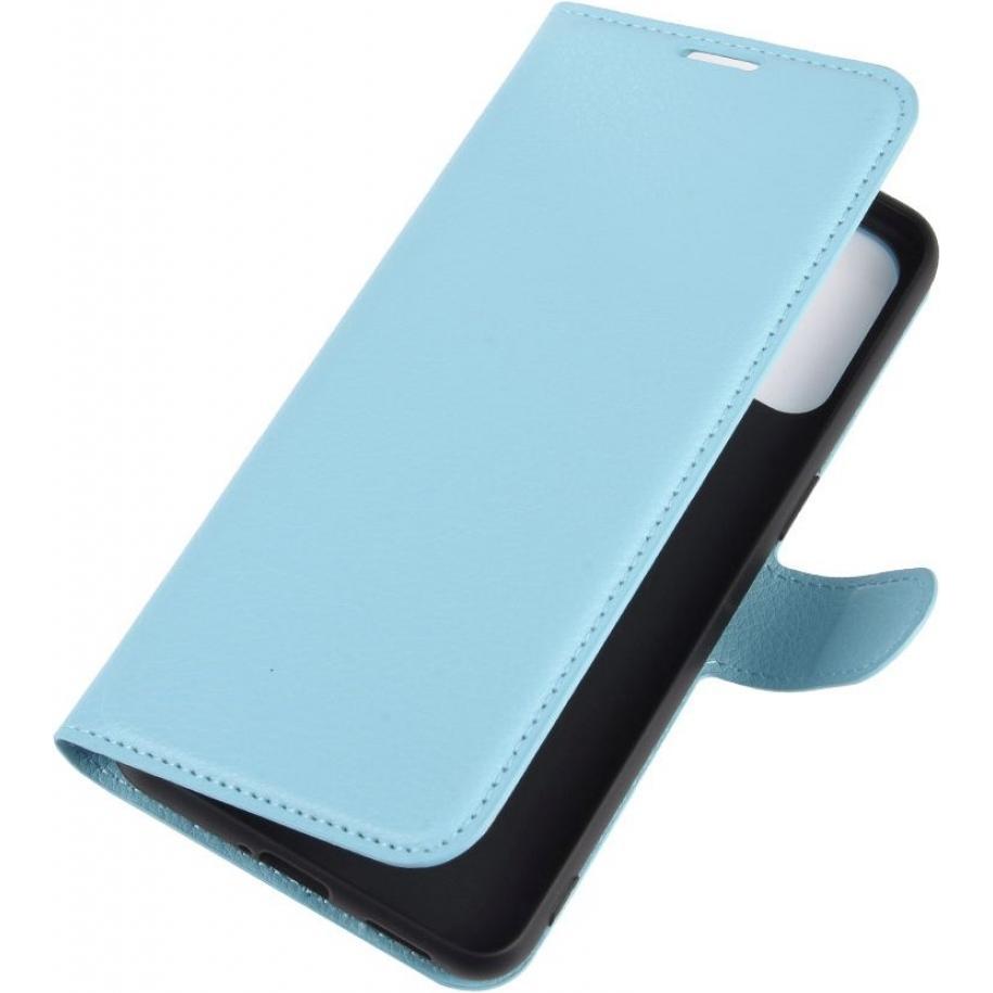 Thumbnail - Screenguard Oppo Reno4 5G Leather Guard Lederhülle (Oppo Reno 4 5G), Smartphone Hülle, Blau