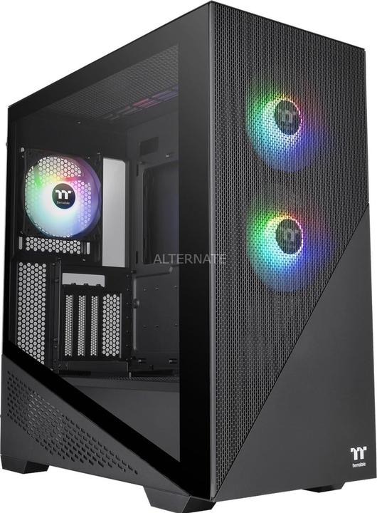 Produktbild Thermaltake Tt Divider 370 TG ARGB bk CA-1S4-00M1WN-00 (ATX, mATX, Mini-ITX)