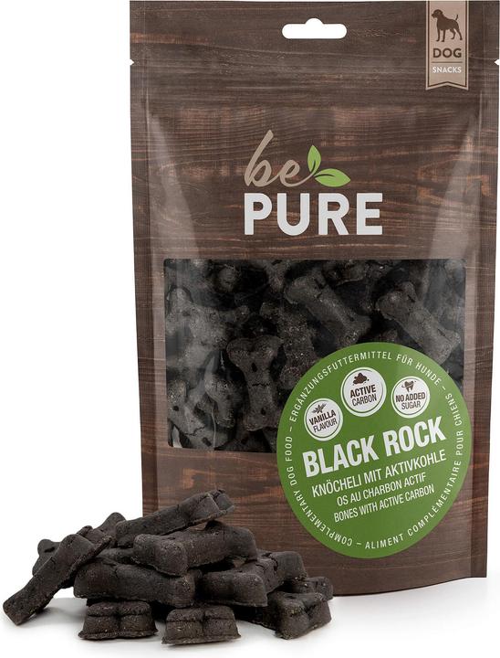 BePure Trattamento per cani Black Rock Active Charcoal (1 pz., 500 g)